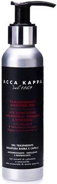Acca Kappa White Moss Transparent Shaving Gel 125 ml