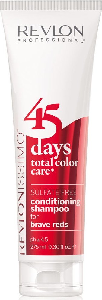 Revlon Revlonissimo 45 Days Brave Reds 2 in 1 Shampoo & Conditioner 275 ml