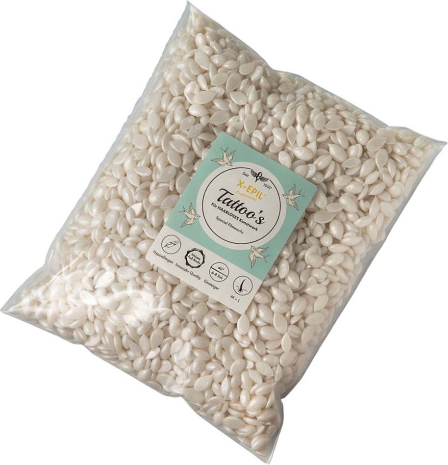 X-EPIL Filmwachs Tattoo´s Beutel 500 g