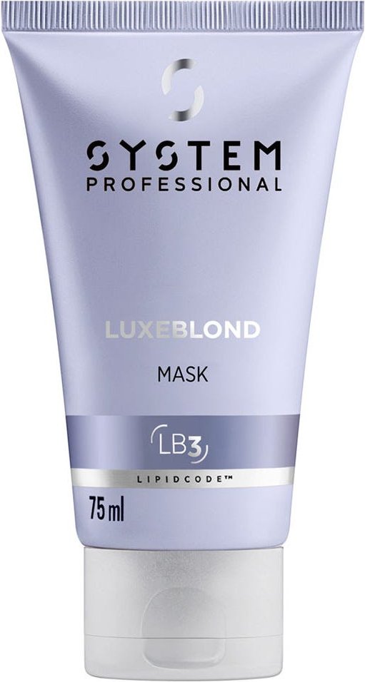 Thumbnail - System Professional LB3 LuxeBlond Anti-Gelbstich & Reparatur Haarmaske 75 ml
