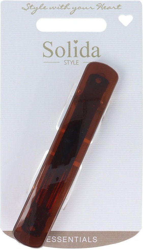 Solida Patentspange havanna shiny