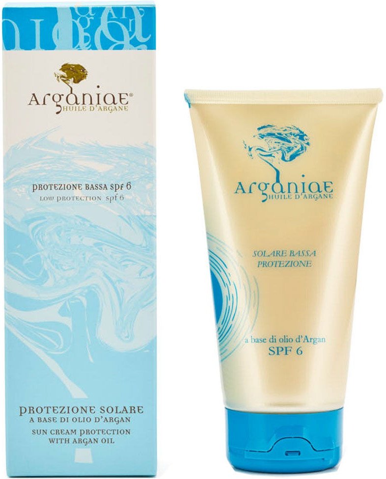 Arganiae Sonnencreme mit niedrigem Schutz LSF 6 auf Basis von Arganöl 150 ml