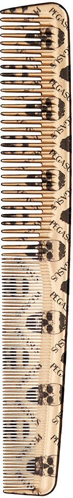 Pegasus Skulleto 201 gold Haarschneidekamm 17,5 cm