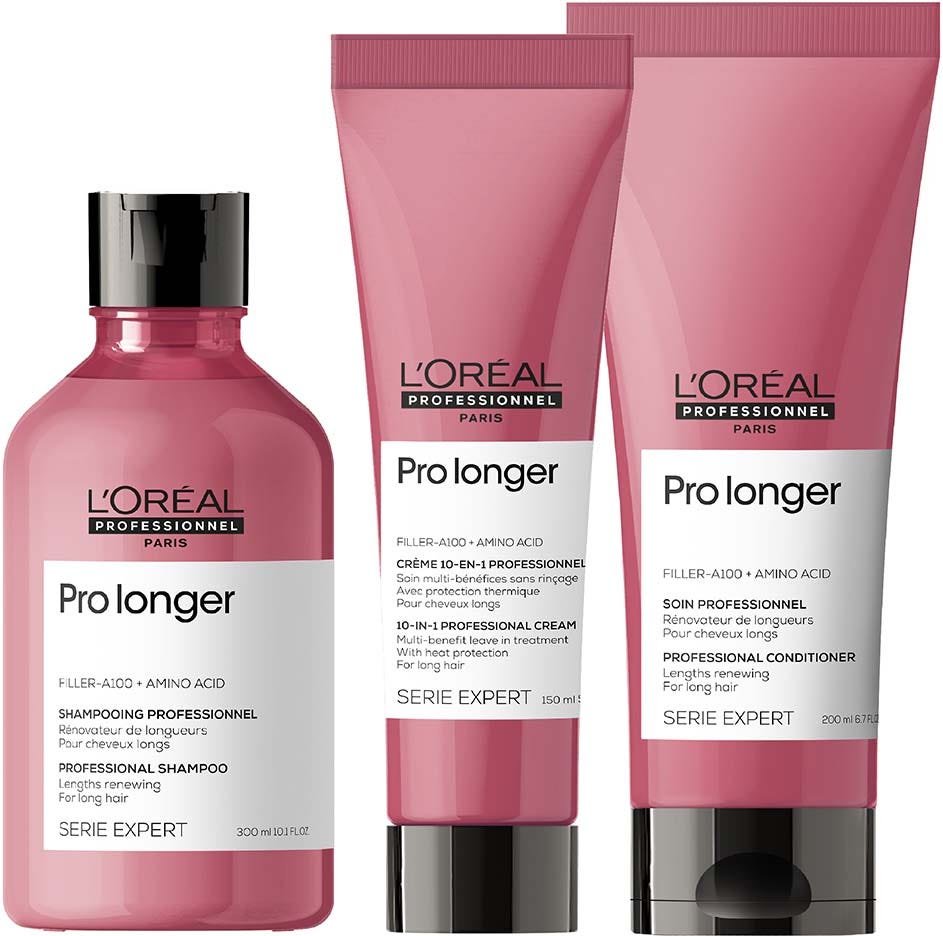 L'Oréal Professionnel Paris Serie Expert Pro Longer Plegeset mit Leave in
