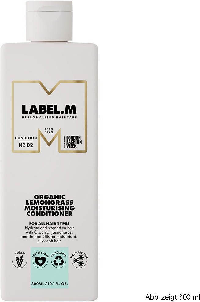 label.m Organic Lemongrass Moisturising Conditioner 1000 ml