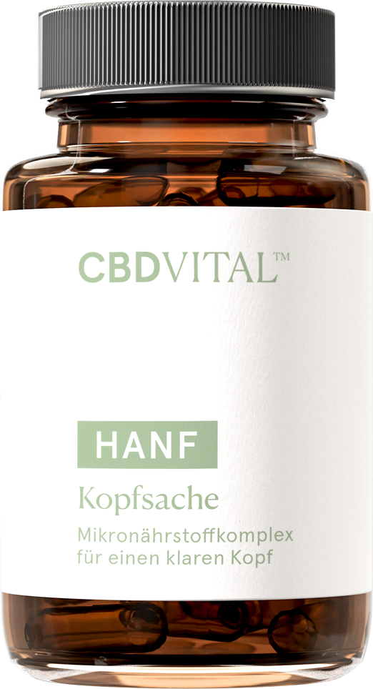 CBD VITAL Hanf Kopfsache 60 Stück