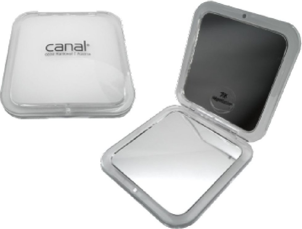 Canal Taschenspiegel weiß 7-fach 8,5 cm
