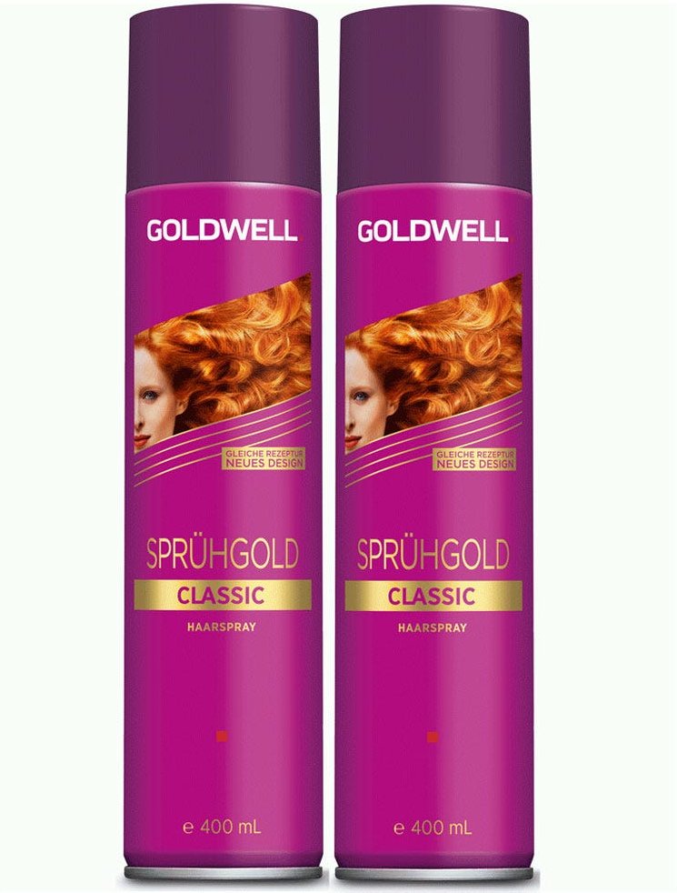 Goldwell Sprühgold Classic Haarspray Bundle 2 x 400 ml