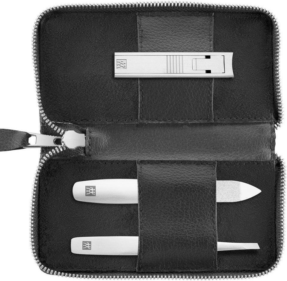 Zwilling Maniküre Pediküre Set 3tlg. mit Kompakt-Nagelknipser