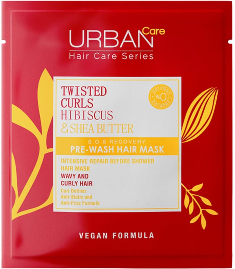 URBAN Care Twisted Curls Hibiscus & Shea Butter Pre Hairmask 50 ml