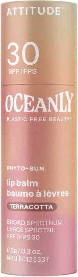 Attitude – Clean Beauty Oceanly PHYTO-SUN Lipbalm SPF30 Terracot 8,5 g