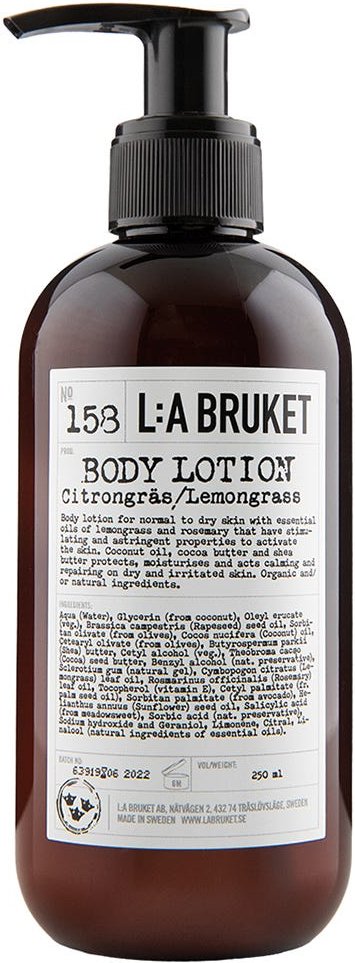 Thumbnail - L:A BRUKET No. 158 Body Lotion Lemongrass 240 ml