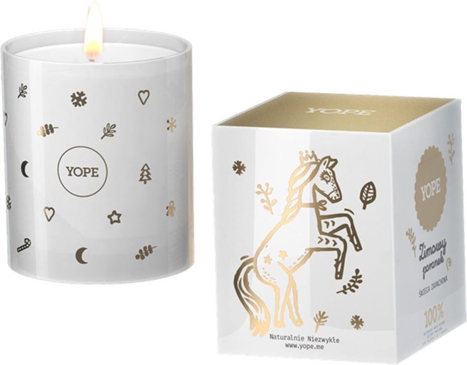 YOPE WINTER MORNING (Zimowy poranek) Candle 170 g