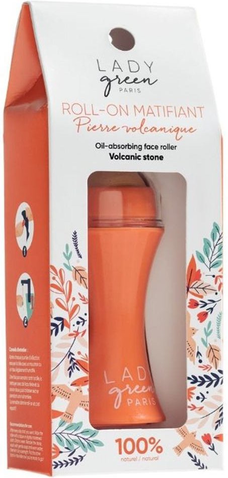 LADY green Gesichtsroller Vulkanstein