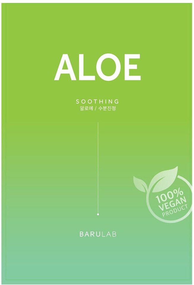 BARULAB The Clean Vegan Mask Aloe 23 g