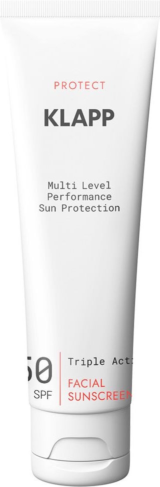 Klapp Cosmetics Triple Action Facial Suncreen 50SPF 50 ml