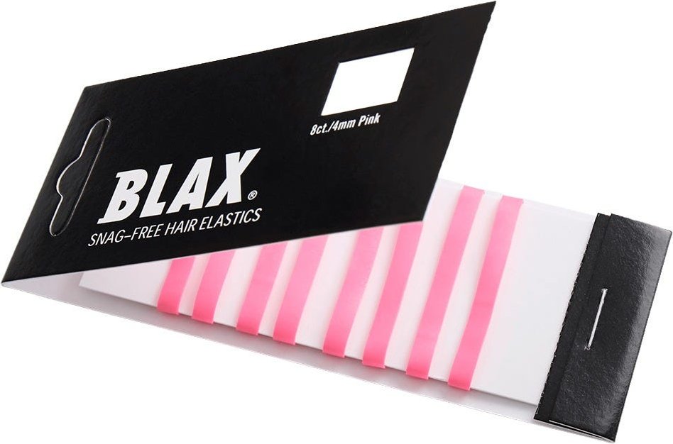 BLAX Hair elastics PINK 8 Stück