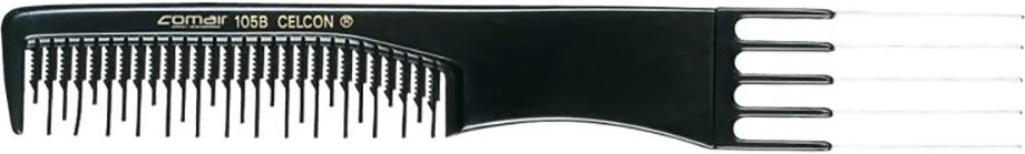 Comair Toupier-Gabelkamm 105 B Black Profi Line