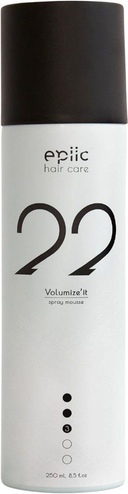 Epiic Haircare Nr.22 Volumize'it Spray Mousse 250 ml