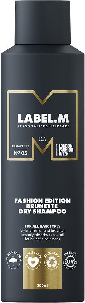 label.m Fashion Edition Brunette Dry Shampoo 200 ml