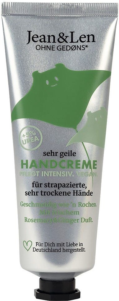 Jean & Len Sehr geile Handcreme Rosemary/Ginger 75 ml