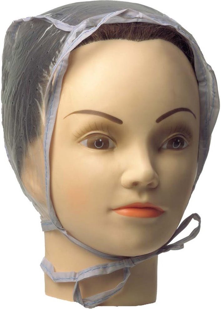 Comair Strähnenhaube Plastik doppelt matt