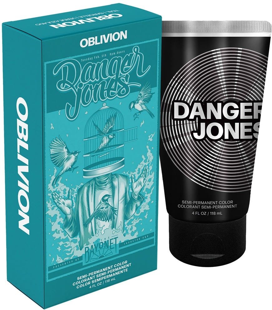 Danger Jones Haarfarbe Oblivion - Teal 118 ml