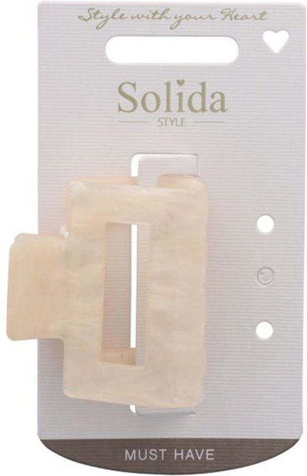 Solida Haarklammer beige