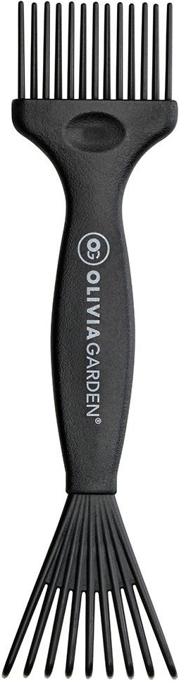 Olivia Garden Bürstenreiniger Mini aus recyceltem Kunststoff Schwarz