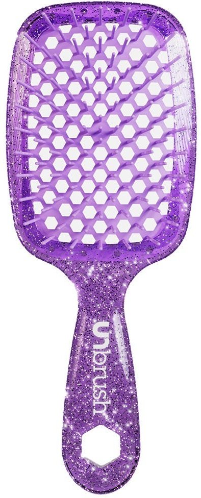 UNbrush Detangling Hair Brush Amethyst