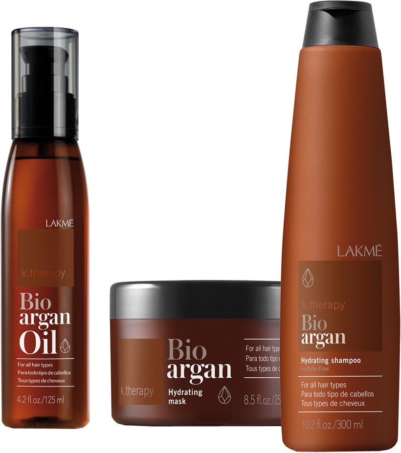 Lakmé K.Therapy Bio-argan 3er Set