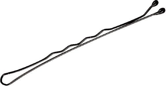 Comair Haarklemmen Schwarz, 5 cm, 24 Stück