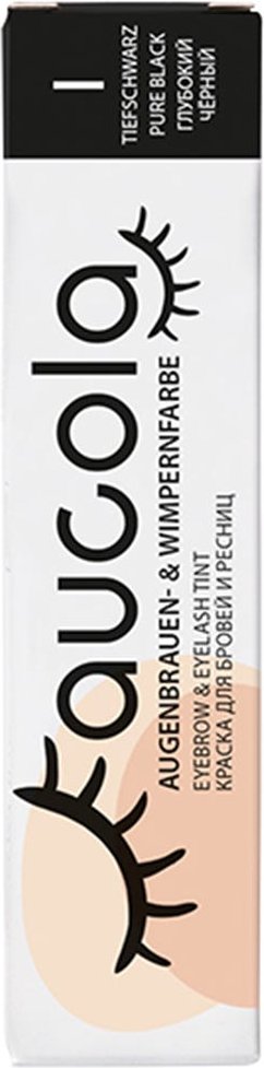 aucola Augenbrauen- & Wimpernfarbe 1 tiefschwarz 15 ml