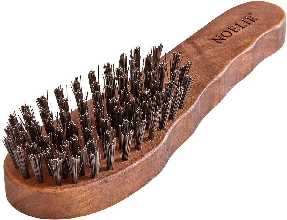 NOELIE Bionifilbürste Rizinusfaser Nussbaumholz