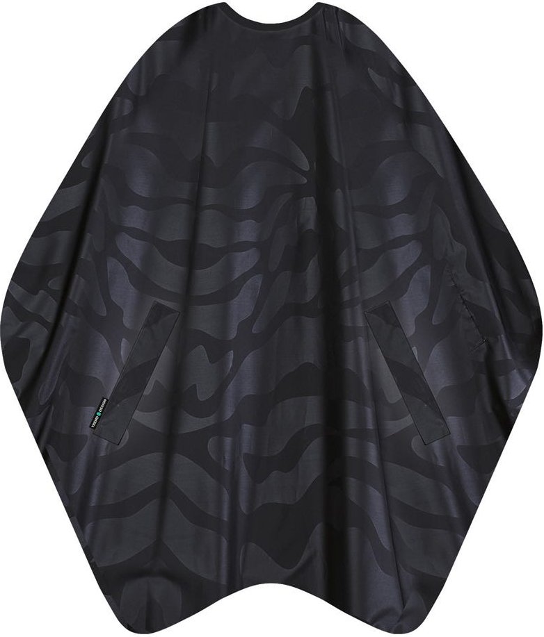 Trend-Design NANO Compact Färbeumhang mit Druckverschluss Schwarz