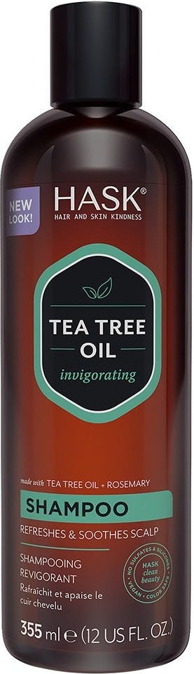 Hask Tea Tree Oil & Rosemary Shampoo 355 ml