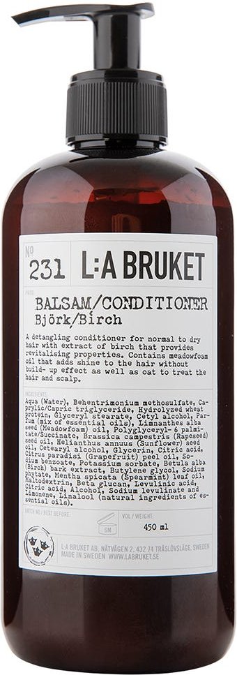 L:A BRUKET No. 231 Conditioner Birch 450 ml