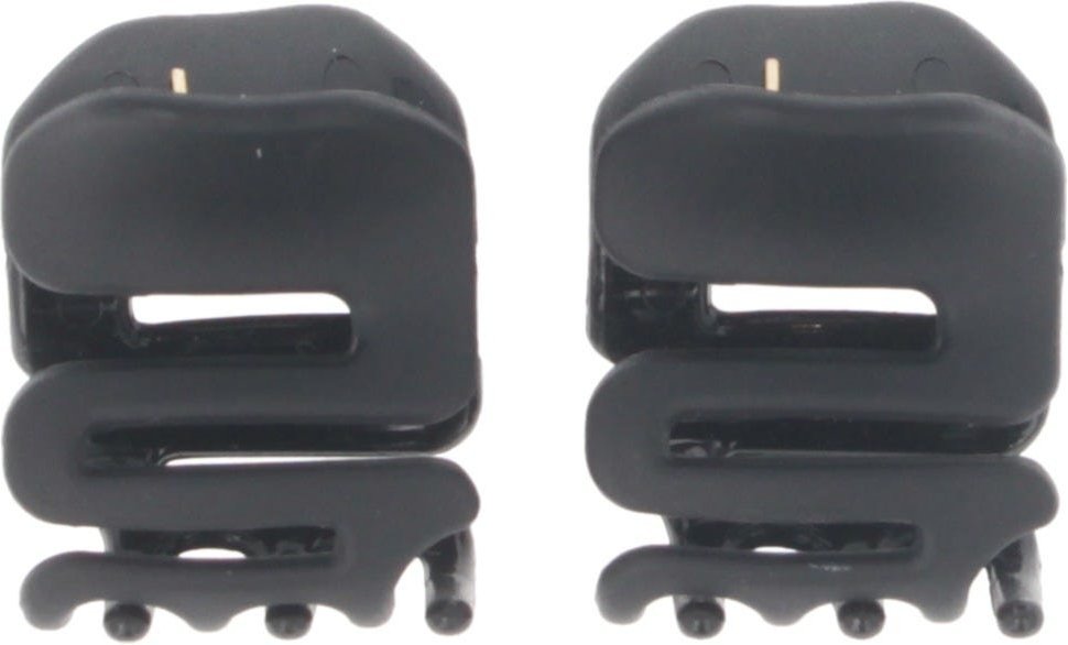 Solida Haarklammer schwarz super flexible klein