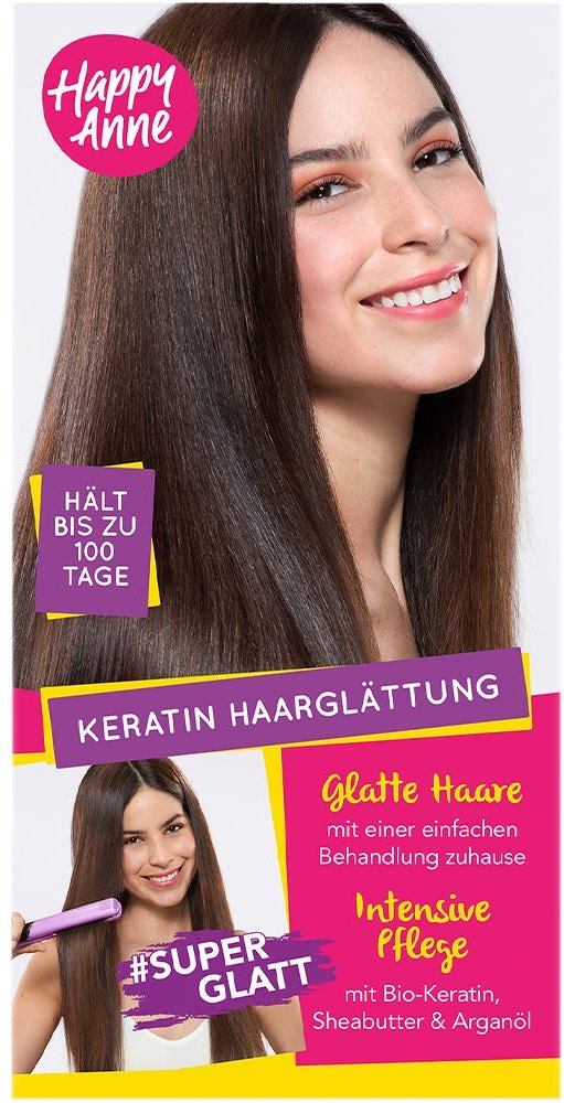 KATIVA Happy Anne Keratin Haarglättung 130 ml