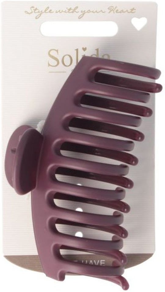 Solida Haarklammer bordeaux