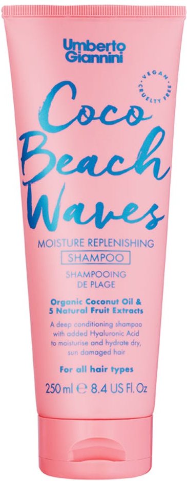 Thumbnail - Umberto Giannini Coco Beach Waves Moist Replenishing Shampoo 250 ml