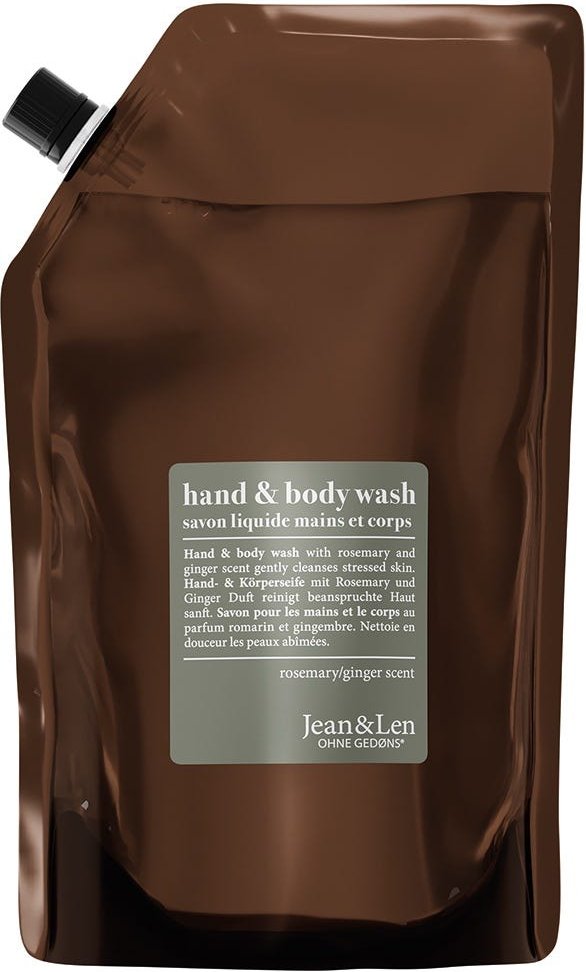 Thumbnail - Jean & Len Hand & Bodywash Rosemary Ginger Nachfüllpackung 1500 ml
