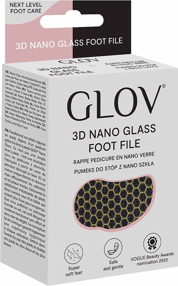 GLOV Nano Glass Foot File Black