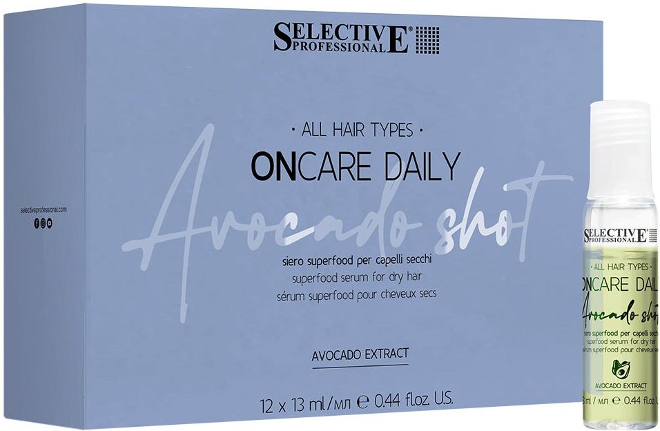 Selective On Care Avocado Shot 12x13 ml