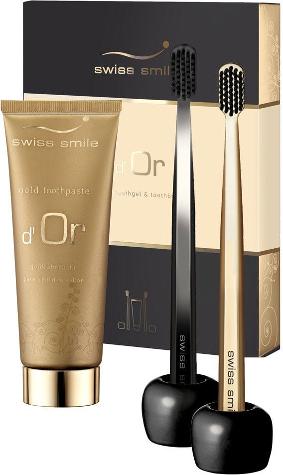 Swiss Smile Ritual d'Or 5-teilig Zahnpflege Set