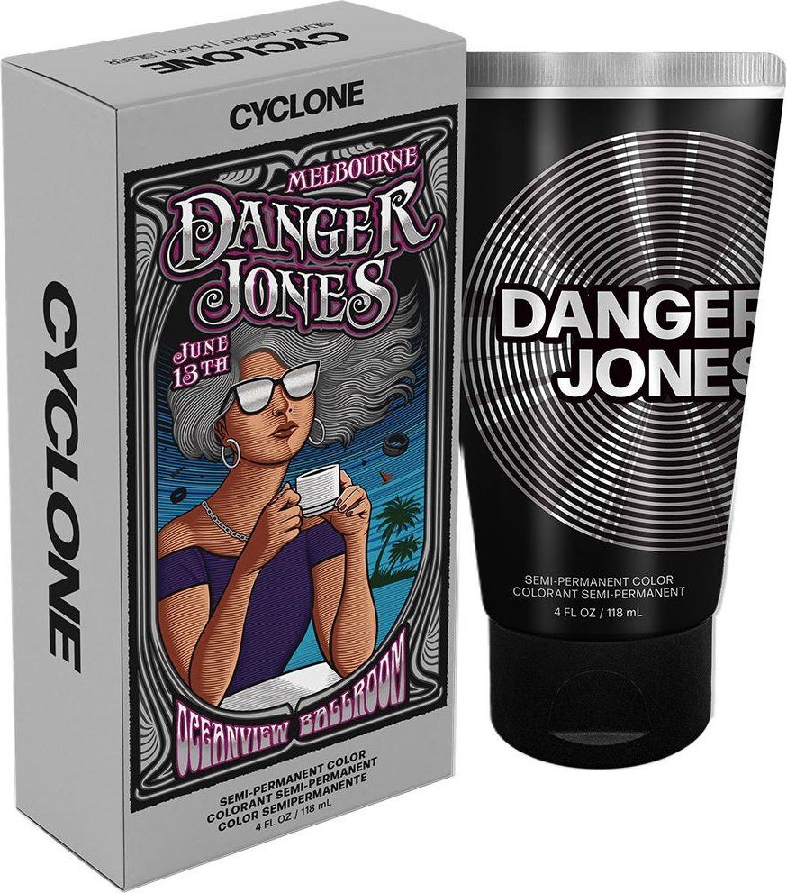 Danger Jones Haarfarbe Cyclone - Silver 118 ml