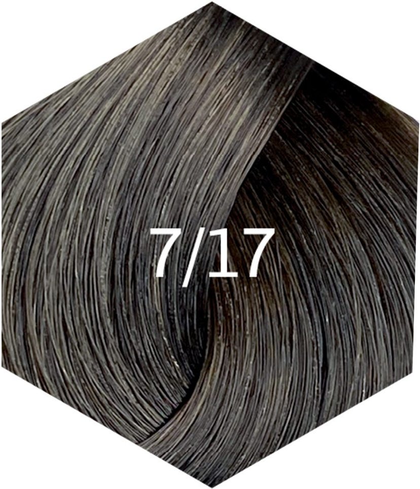 Thumbnail - Lakmé Permanente Haarfarbe Collage 7/17 Mittelblond Asch-Blau Silber 60 ml