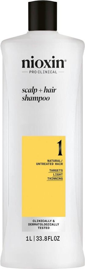 Nioxin Scalp + Hair System 1 Shampoo 1000 ml