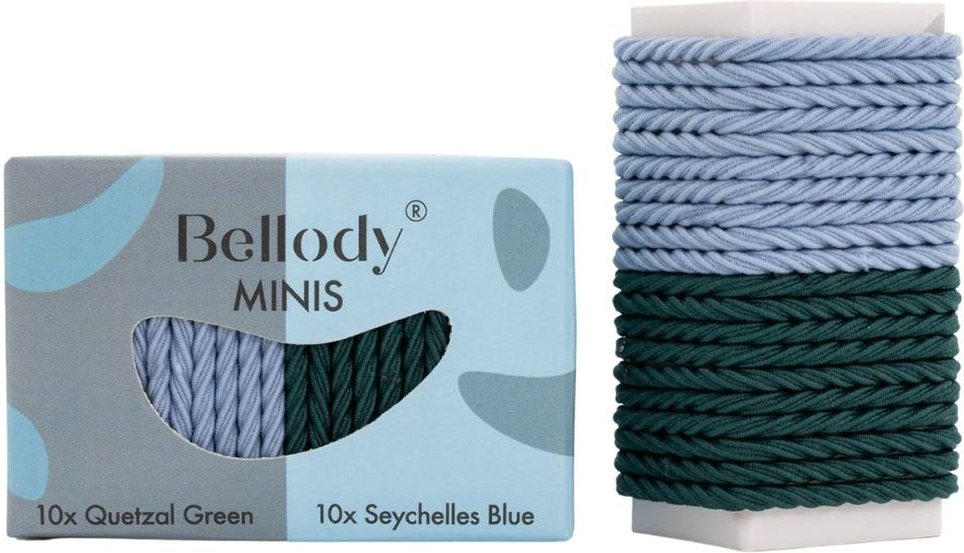 Bellody Minis Quetzal Green & Seychelles Blue 20 Stück