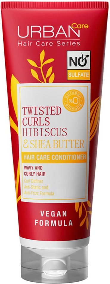 URBAN Care Twisted Curls Hibiscus & Shea Butter Conditioner 250 ml